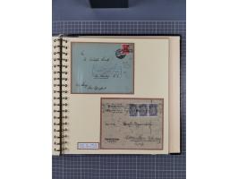 1872/1923, umfangreiche Sammlung mit ca. 800 Briefen,Karten und Ganzsachen. Am Anfang mit kleinem Teil “Hufeisentstempel”, an