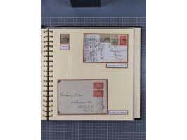 1872/1923, umfangreiche Sammlung mit ca. 800 Briefen,Karten und Ganzsachen. Am Anfang mit kleinem Teil “Hufeisentstempel”, an