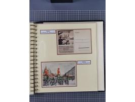 1924/45, umfangreiche ungebrauchte und gebrauchte Ganzsachen-Sammlung mit gezähnten Karten, Besonderheiten usw., dabei u.a. g