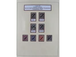 1923/45, umfangreiche, in den Hauptnummern überkomplette gestempelte Sammlung inkl. Dienstmarken mit einigen Besonderheiten. 
