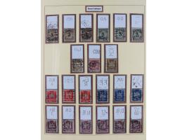 1923/45, umfangreiche, in den Hauptnummern überkomplette gestempelte Sammlung inkl. Dienstmarken mit einigen Besonderheiten. 