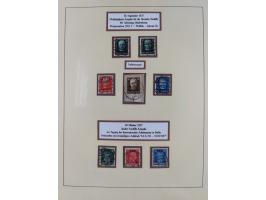 1923/45, umfangreiche, in den Hauptnummern überkomplette gestempelte Sammlung inkl. Dienstmarken mit einigen Besonderheiten. 