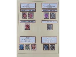 1923/45, umfangreiche, in den Hauptnummern überkomplette gestempelte Sammlung inkl. Dienstmarken mit einigen Besonderheiten. 