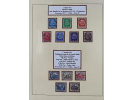 1923/45, umfangreiche, in den Hauptnummern überkomplette gestempelte Sammlung inkl. Dienstmarken mit einigen Besonderheiten. 