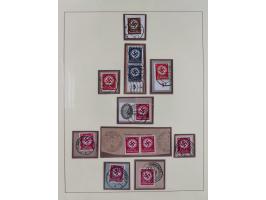 1923/45, umfangreiche, in den Hauptnummern überkomplette gestempelte Sammlung inkl. Dienstmarken mit einigen Besonderheiten. 