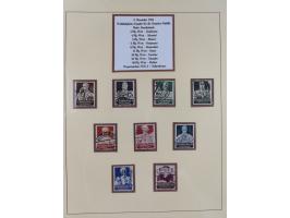 1923/45, umfangreiche, in den Hauptnummern überkomplette gestempelte Sammlung inkl. Dienstmarken mit einigen Besonderheiten. 
