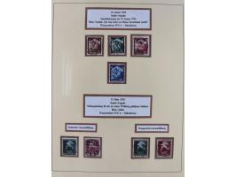 1923/45, umfangreiche, in den Hauptnummern überkomplette gestempelte Sammlung inkl. Dienstmarken mit einigen Besonderheiten. 