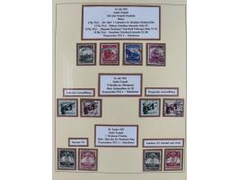 1923/45, umfangreiche, in den Hauptnummern überkomplette gestempelte Sammlung inkl. Dienstmarken mit einigen Besonderheiten. 