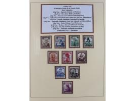 1923/45, umfangreiche, in den Hauptnummern überkomplette gestempelte Sammlung inkl. Dienstmarken mit einigen Besonderheiten. 