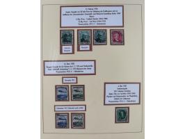 1923/45, umfangreiche, in den Hauptnummern überkomplette gestempelte Sammlung inkl. Dienstmarken mit einigen Besonderheiten. 