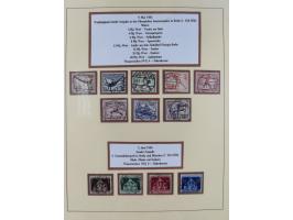 1923/45, umfangreiche, in den Hauptnummern überkomplette gestempelte Sammlung inkl. Dienstmarken mit einigen Besonderheiten. 