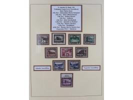 1923/45, umfangreiche, in den Hauptnummern überkomplette gestempelte Sammlung inkl. Dienstmarken mit einigen Besonderheiten. 