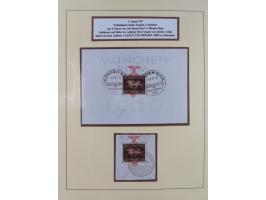 1923/45, umfangreiche, in den Hauptnummern überkomplette gestempelte Sammlung inkl. Dienstmarken mit einigen Besonderheiten. 