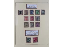 1923/45, umfangreiche, in den Hauptnummern überkomplette gestempelte Sammlung inkl. Dienstmarken mit einigen Besonderheiten. 
