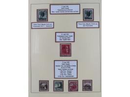 1923/45, umfangreiche, in den Hauptnummern überkomplette gestempelte Sammlung inkl. Dienstmarken mit einigen Besonderheiten. 