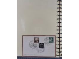 1923/45, umfangreiche, in den Hauptnummern überkomplette gestempelte Sammlung inkl. Dienstmarken mit einigen Besonderheiten. 