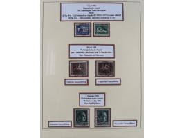 1923/45, umfangreiche, in den Hauptnummern überkomplette gestempelte Sammlung inkl. Dienstmarken mit einigen Besonderheiten. 