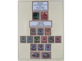 1923/45, umfangreiche, in den Hauptnummern überkomplette gestempelte Sammlung inkl. Dienstmarken mit einigen Besonderheiten. 