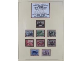 1923/45, umfangreiche, in den Hauptnummern überkomplette gestempelte Sammlung inkl. Dienstmarken mit einigen Besonderheiten. 