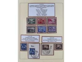 1923/45, umfangreiche, in den Hauptnummern überkomplette gestempelte Sammlung inkl. Dienstmarken mit einigen Besonderheiten. 