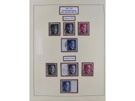 1923/45, umfangreiche, in den Hauptnummern überkomplette gestempelte Sammlung inkl. Dienstmarken mit einigen Besonderheiten. 