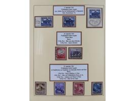 1923/45, umfangreiche, in den Hauptnummern überkomplette gestempelte Sammlung inkl. Dienstmarken mit einigen Besonderheiten. 
