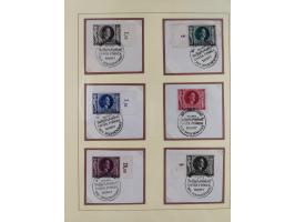 1923/45, umfangreiche, in den Hauptnummern überkomplette gestempelte Sammlung inkl. Dienstmarken mit einigen Besonderheiten. 