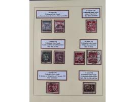 1923/45, umfangreiche, in den Hauptnummern überkomplette gestempelte Sammlung inkl. Dienstmarken mit einigen Besonderheiten. 