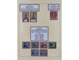 1923/45, umfangreiche, in den Hauptnummern überkomplette gestempelte Sammlung inkl. Dienstmarken mit einigen Besonderheiten. 