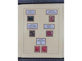 1923/45, umfangreiche, in den Hauptnummern überkomplette gestempelte Sammlung inkl. Dienstmarken mit einigen Besonderheiten. 