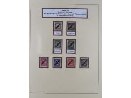 1923/45, in den Hauptnummern überkomplette, meist postfrische Sammlung inkl. Dienstmarken mit einigen Besonderheiten inkl. Wa