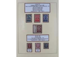 1923/45, in den Hauptnummern überkomplette, meist postfrische Sammlung inkl. Dienstmarken mit einigen Besonderheiten inkl. Wa