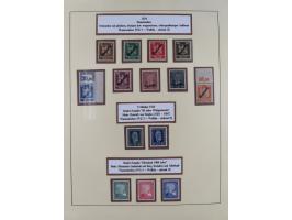 1923/45, in den Hauptnummern überkomplette, meist postfrische Sammlung inkl. Dienstmarken mit einigen Besonderheiten inkl. Wa