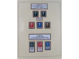 1923/45, in den Hauptnummern überkomplette, meist postfrische Sammlung inkl. Dienstmarken mit einigen Besonderheiten inkl. Wa