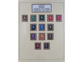 1923/45, in den Hauptnummern überkomplette, meist postfrische Sammlung inkl. Dienstmarken mit einigen Besonderheiten inkl. Wa