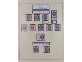 1923/45, in den Hauptnummern überkomplette, meist postfrische Sammlung inkl. Dienstmarken mit einigen Besonderheiten inkl. Wa