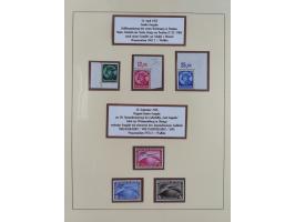 1923/45, in den Hauptnummern überkomplette, meist postfrische Sammlung inkl. Dienstmarken mit einigen Besonderheiten inkl. Wa