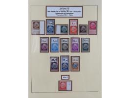 1923/45, in den Hauptnummern überkomplette, meist postfrische Sammlung inkl. Dienstmarken mit einigen Besonderheiten inkl. Wa