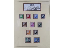 1923/45, in den Hauptnummern überkomplette, meist postfrische Sammlung inkl. Dienstmarken mit einigen Besonderheiten inkl. Wa