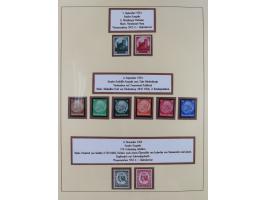 1923/45, in den Hauptnummern überkomplette, meist postfrische Sammlung inkl. Dienstmarken mit einigen Besonderheiten inkl. Wa