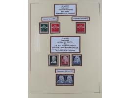 1923/45, in den Hauptnummern überkomplette, meist postfrische Sammlung inkl. Dienstmarken mit einigen Besonderheiten inkl. Wa