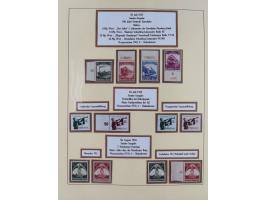 1923/45, in den Hauptnummern überkomplette, meist postfrische Sammlung inkl. Dienstmarken mit einigen Besonderheiten inkl. Wa