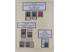 1923/45, in den Hauptnummern überkomplette, meist postfrische Sammlung inkl. Dienstmarken mit einigen Besonderheiten inkl. Wa
