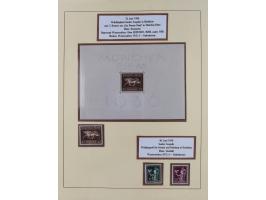 1923/45, in den Hauptnummern überkomplette, meist postfrische Sammlung inkl. Dienstmarken mit einigen Besonderheiten inkl. Wa