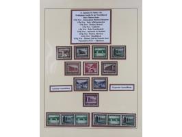 1923/45, in den Hauptnummern überkomplette, meist postfrische Sammlung inkl. Dienstmarken mit einigen Besonderheiten inkl. Wa