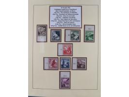 1923/45, in den Hauptnummern überkomplette, meist postfrische Sammlung inkl. Dienstmarken mit einigen Besonderheiten inkl. Wa