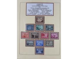 1923/45, in den Hauptnummern überkomplette, meist postfrische Sammlung inkl. Dienstmarken mit einigen Besonderheiten inkl. Wa