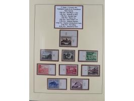 1923/45, in den Hauptnummern überkomplette, meist postfrische Sammlung inkl. Dienstmarken mit einigen Besonderheiten inkl. Wa