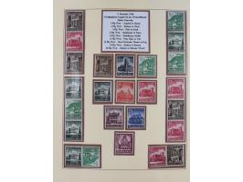 1923/45, in den Hauptnummern überkomplette, meist postfrische Sammlung inkl. Dienstmarken mit einigen Besonderheiten inkl. Wa