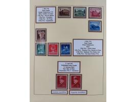 1923/45, in den Hauptnummern überkomplette, meist postfrische Sammlung inkl. Dienstmarken mit einigen Besonderheiten inkl. Wa